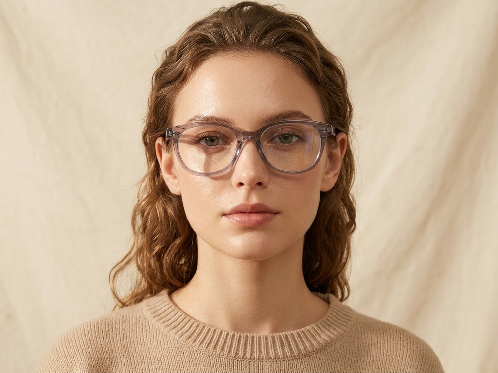 BS0218-0393_Grey_Oval_Acetate_Glasses-tryon_female