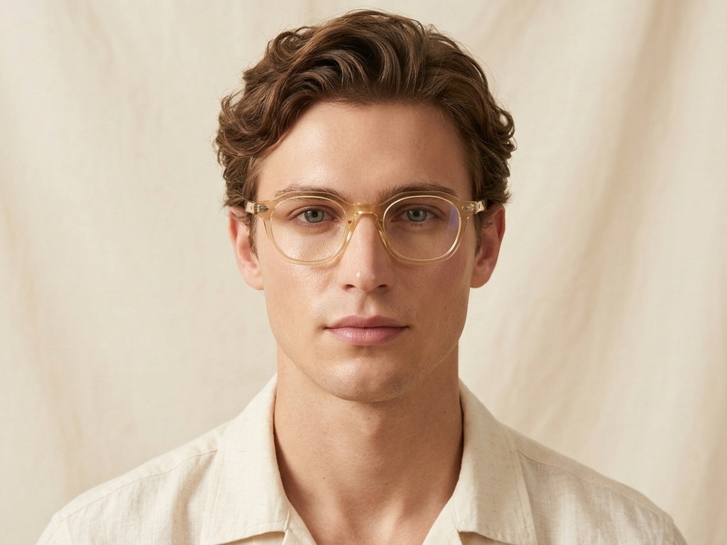 BS0218-0397_Yellow_Oval_Acetate_Glasses_corner-tryon_male