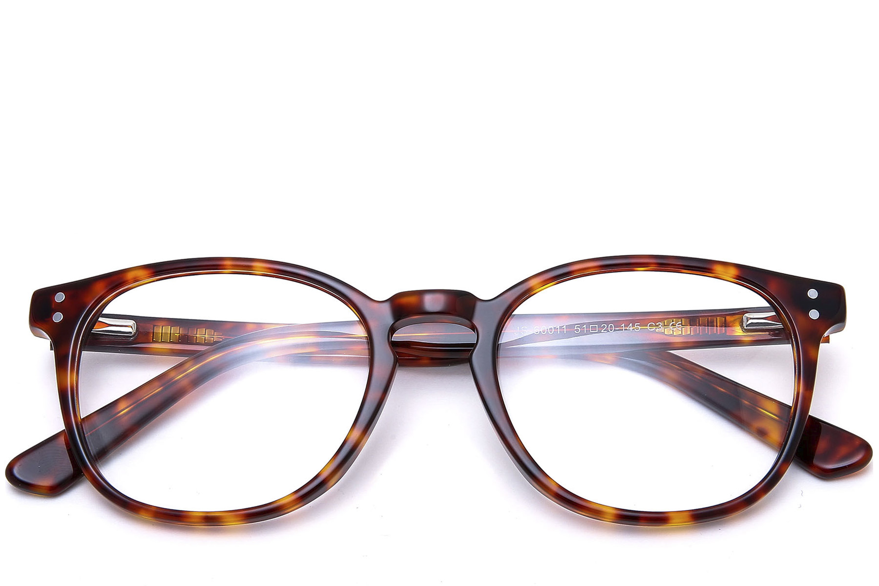 BS0218-0404_Tortoiseshell_Oval_Acetate_Glasses_front