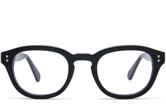 BS0218-0406_Black_Oval_Acetate_Glasses_front