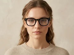 BS0218-0410_Black_Rectangular_Acetate_Glasses-tryon_female