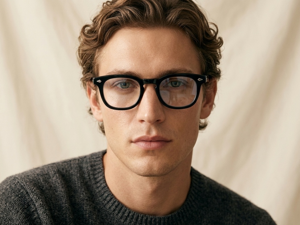 BS0218-0410_Black_Rectangular_Acetate_Glasses-tryon_male