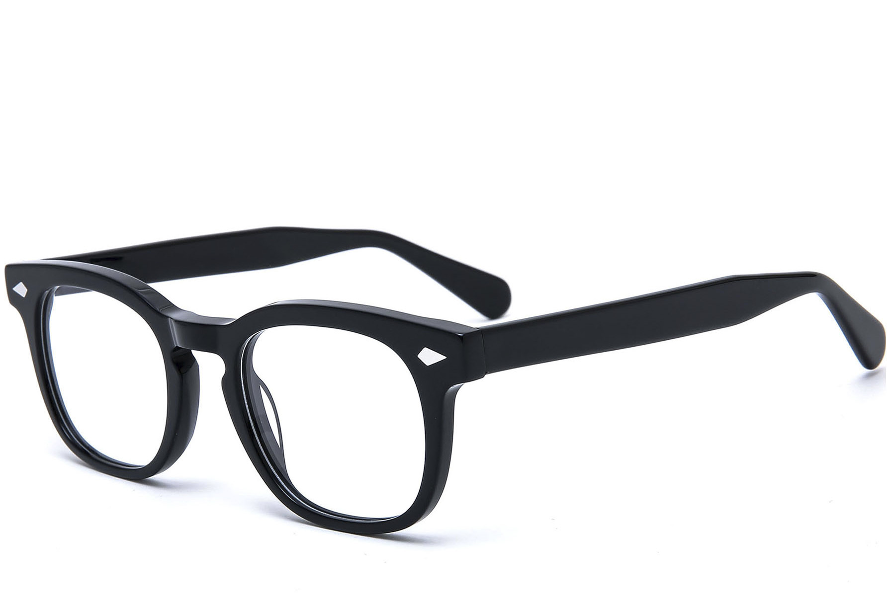 BS0218-0410_Black_Rectangular_Acetate_Glasses_corner