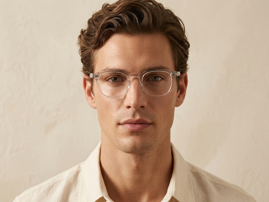 BS0218-0412_Transparent_Rectangular_Acetate_Glasses_corner-tryon_male