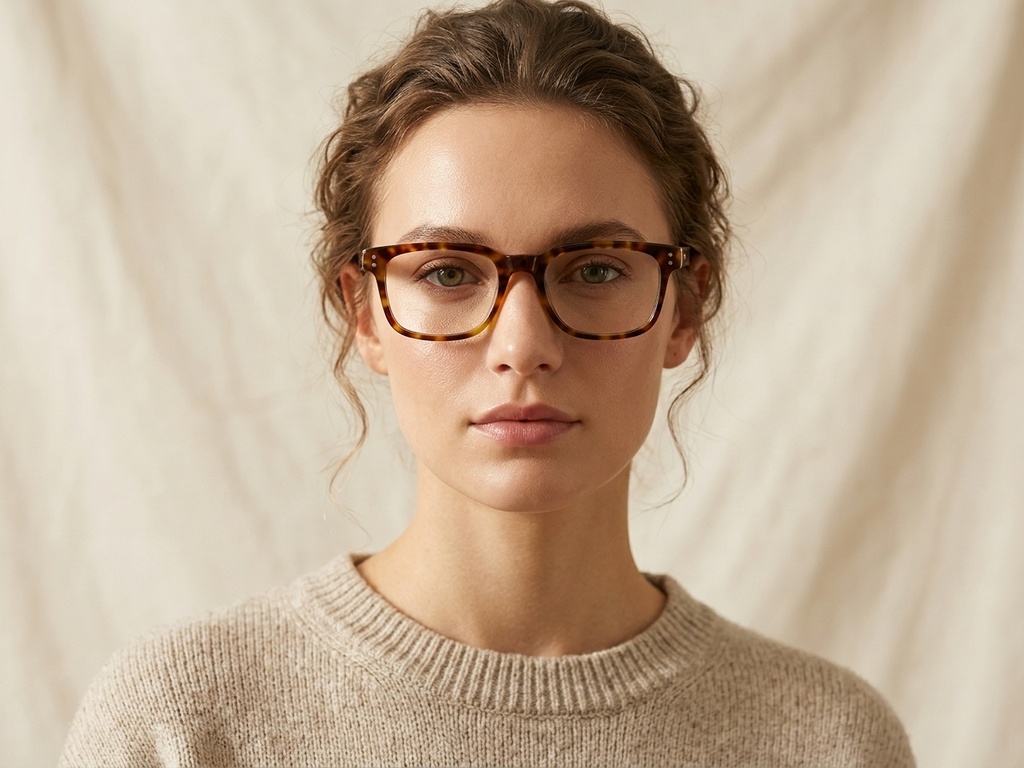 BS0218-0420_Tortoiseshell_Rectangular_Acetate_Glasses-tryon_female