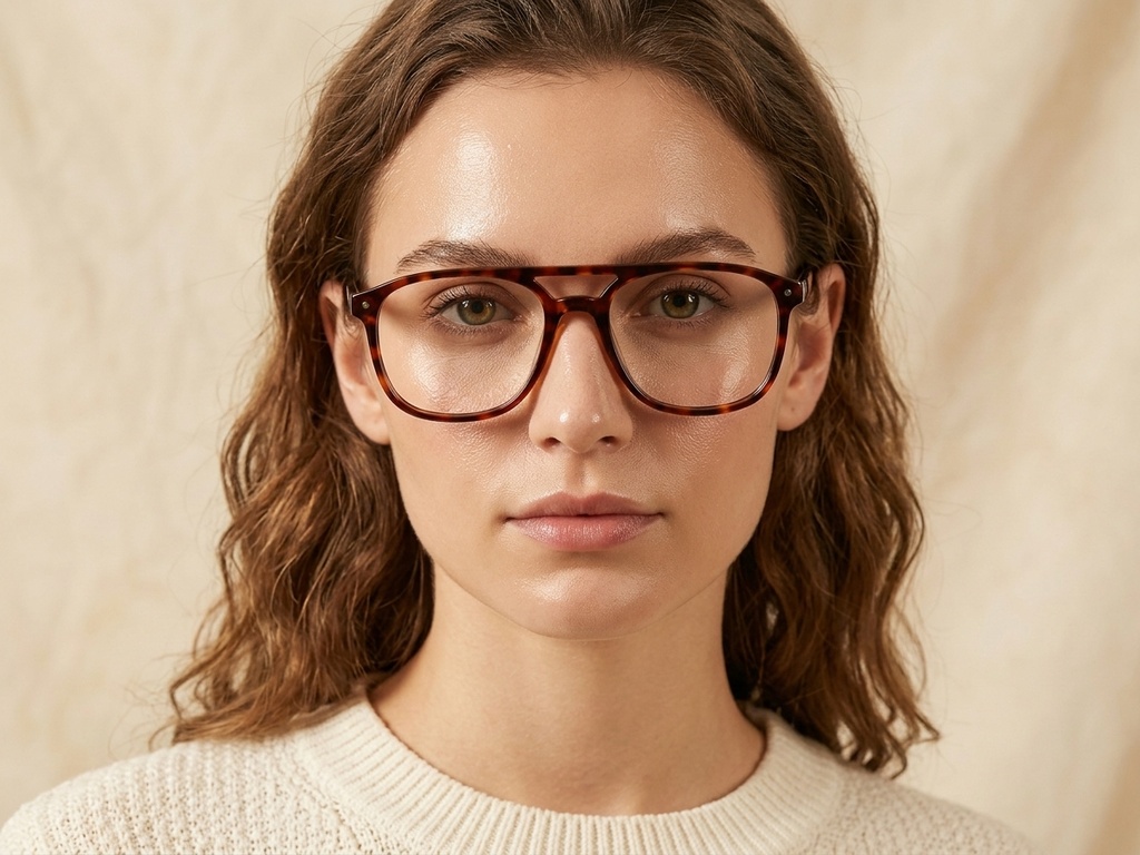 BS0218-0427_Tortoiseshell_Aviator_Acetate_Glasses-tryon_female