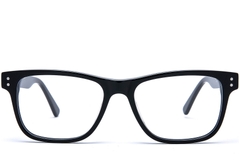BS0218-0430_Black_Rectangular_Acetate_Glasses_front