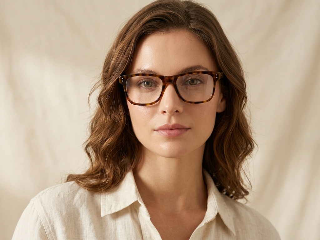 BS0218-0432_Tortoiseshell_Rectangular_Acetate_Glasses-tryon_female