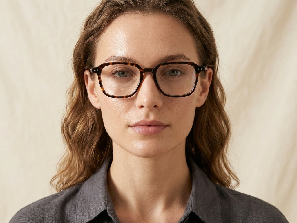 BS0218-0436_Tortoiseshell_Rectangular_Acetate_Glasses-tryon_female