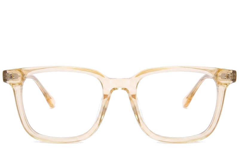 BS0218-0443_Yellow_Rectangular_Acetate_Glasses_corner-front