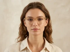 BS0218-0443_Yellow_Rectangular_Acetate_Glasses_corner-tryon_female