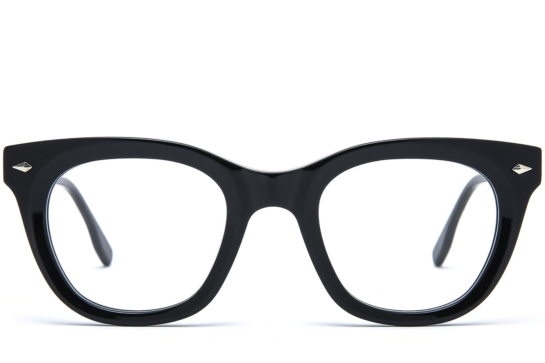 BS0218-0444_Black_Butterfly_Acetate_Glasses_front