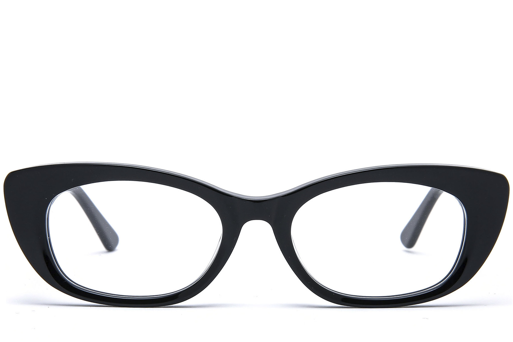 BS0218-0450_Black_Butterfly_Acetate_Glasses_front