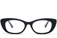 BS0218-0450_Black_Butterfly_Acetate_Glasses_front