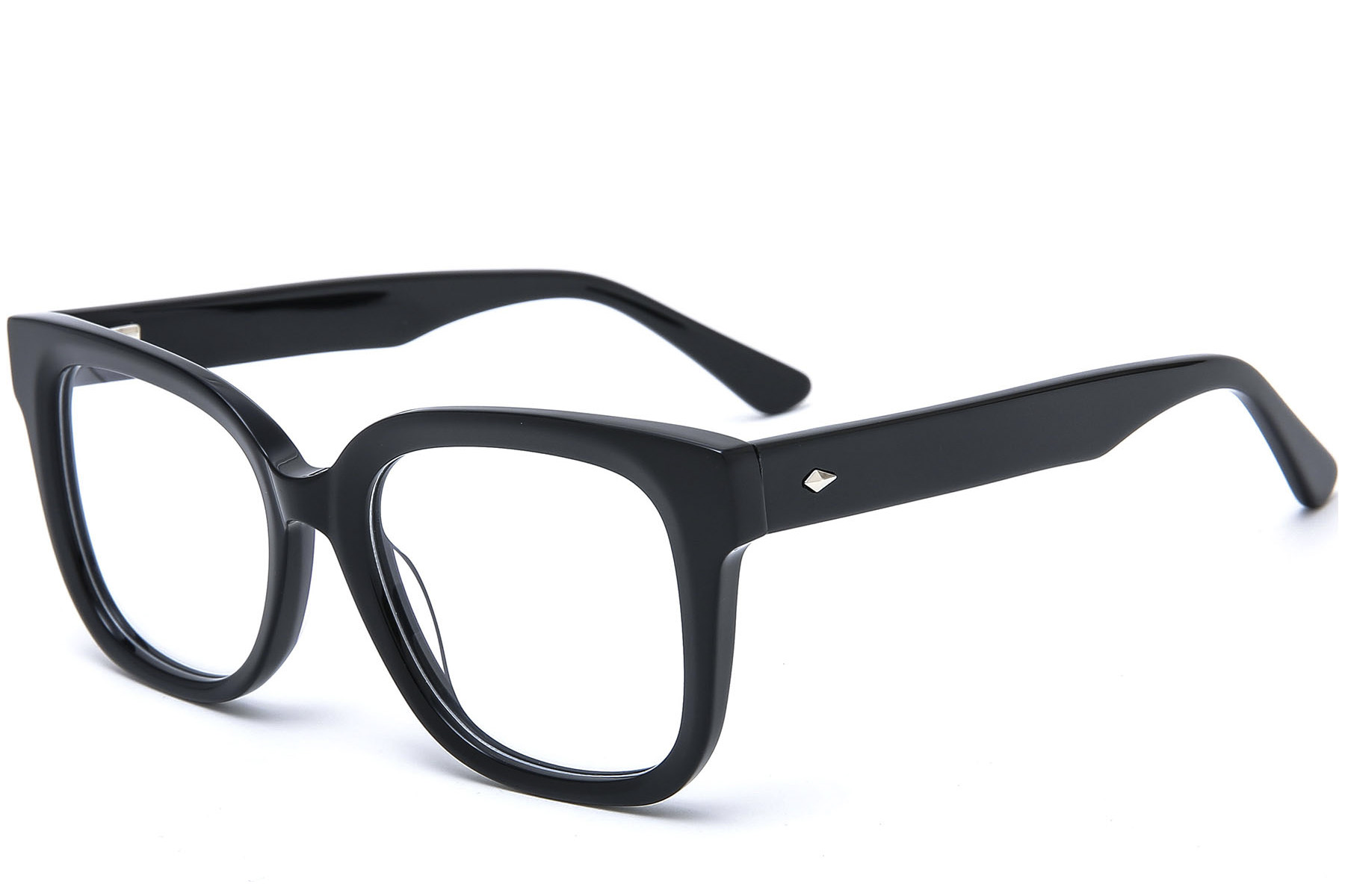 BS0218-0453_Black_Rectangular_Acetate_Glasses_corner