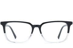 BS0218-0456_Black_Rectangular_Acetate_Glasses_front