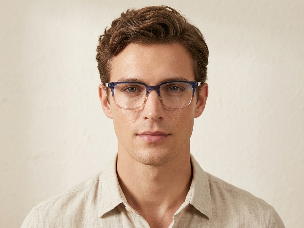BS0218-0457_Pattern_Rectangular_Acetate_Glasses_corner-tryon_male