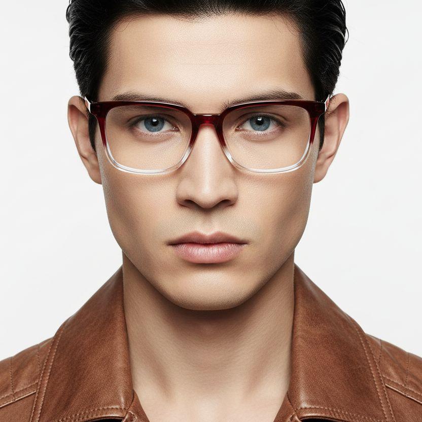 bs0218-0458_red_rectangular_acetate_glasses_model