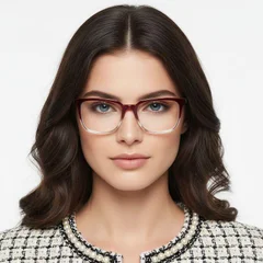 bs0218-0458_red_rectangular_acetate_glasses_model