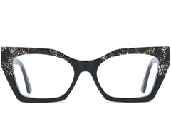 BS0218-0460_Black_Butterfly_Acetate_Glasses_front