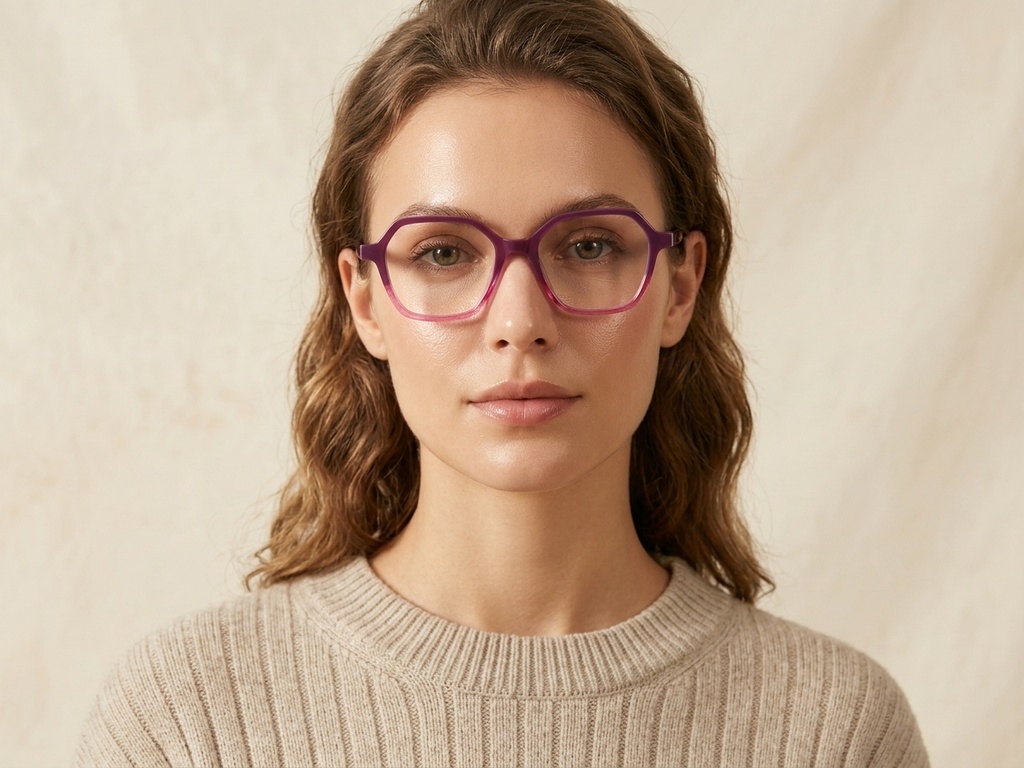BS0218-0473_Purple_Geometric_Acetate_Glasses_corner-tryon_female