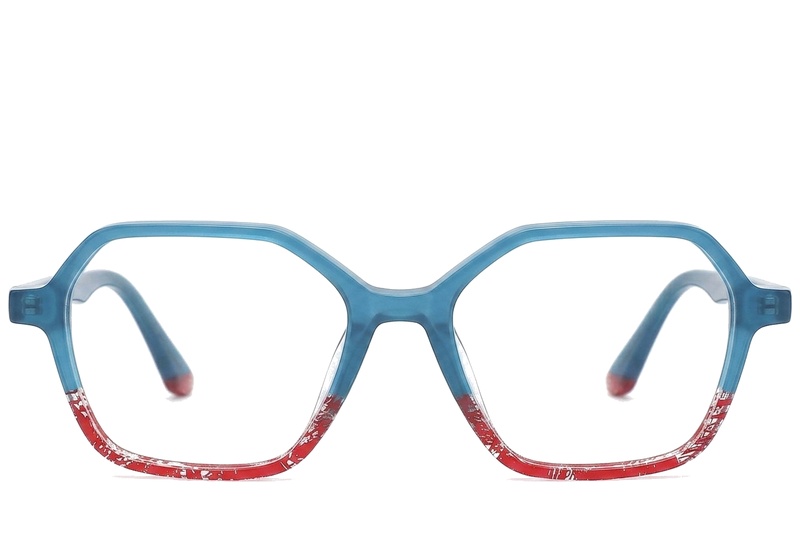 BS0218-0474_Blue_Geometric_Acetate_Glasses_corner-front