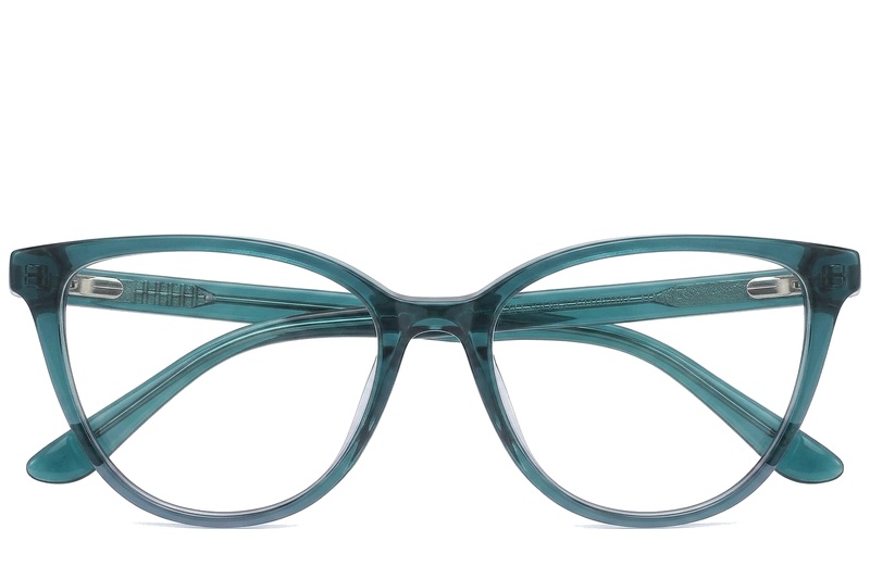 BS0218-0477_Green_Butterfly_Acetate_Glasses_corner-front