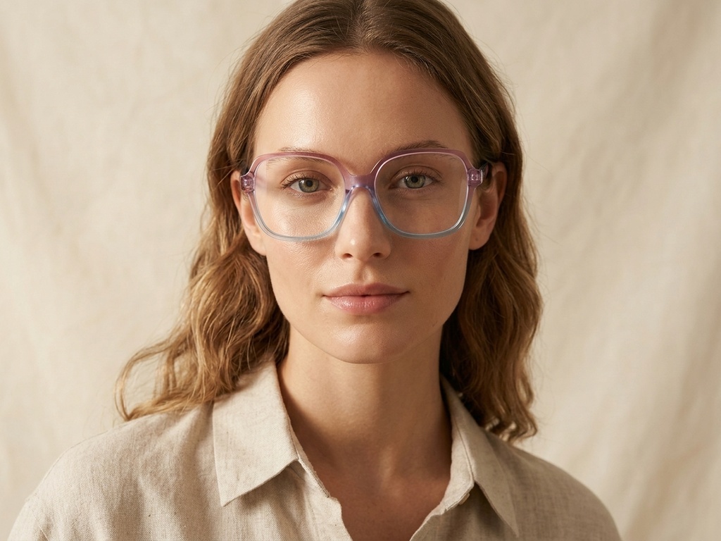 BS0218-0484_Pink_Rectangular_Acetate_Glasses-tryon_female
