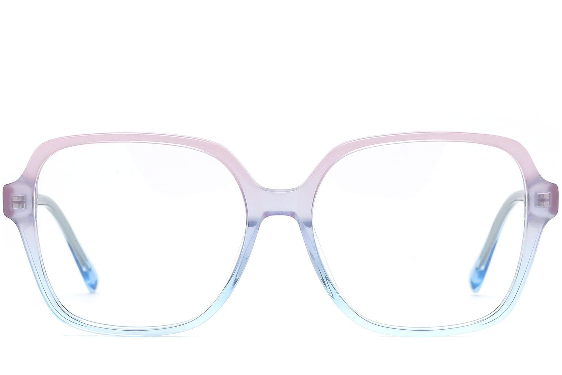 BS0218-0484_Pink_Rectangular_Acetate_Glasses_front