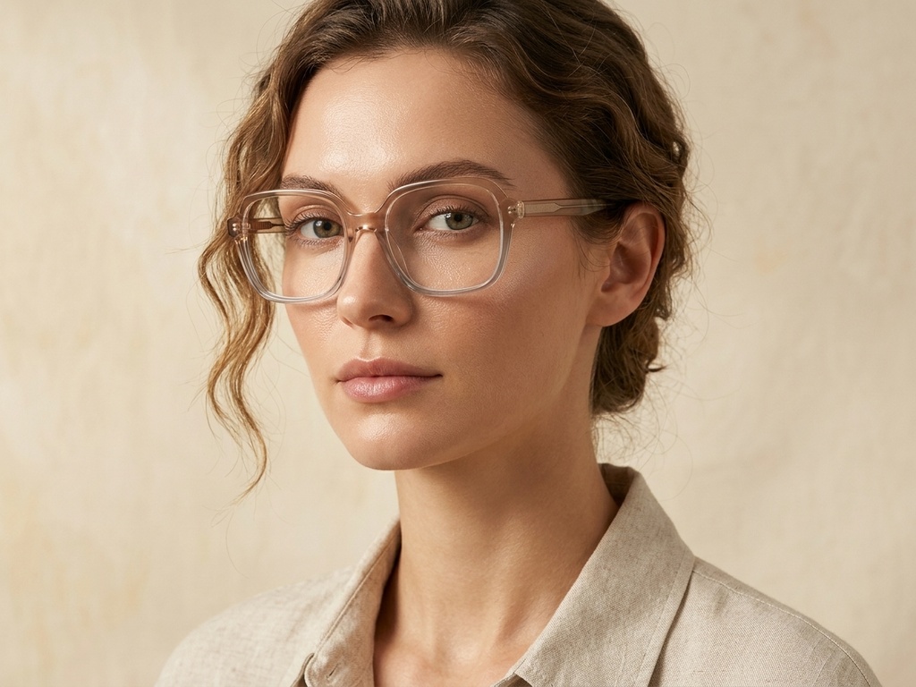 BS0218-0486_Grey_Rectangular_Acetate_Glasses_corner-tryon_female