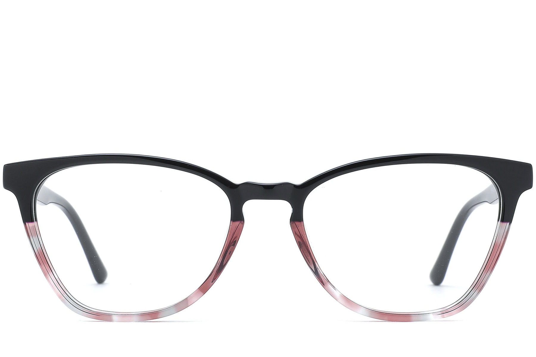 BS0218-0488_Black_Butterfly_Acetate_Glasses_front