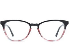 BS0218-0488_Black_Butterfly_Acetate_Glasses_front