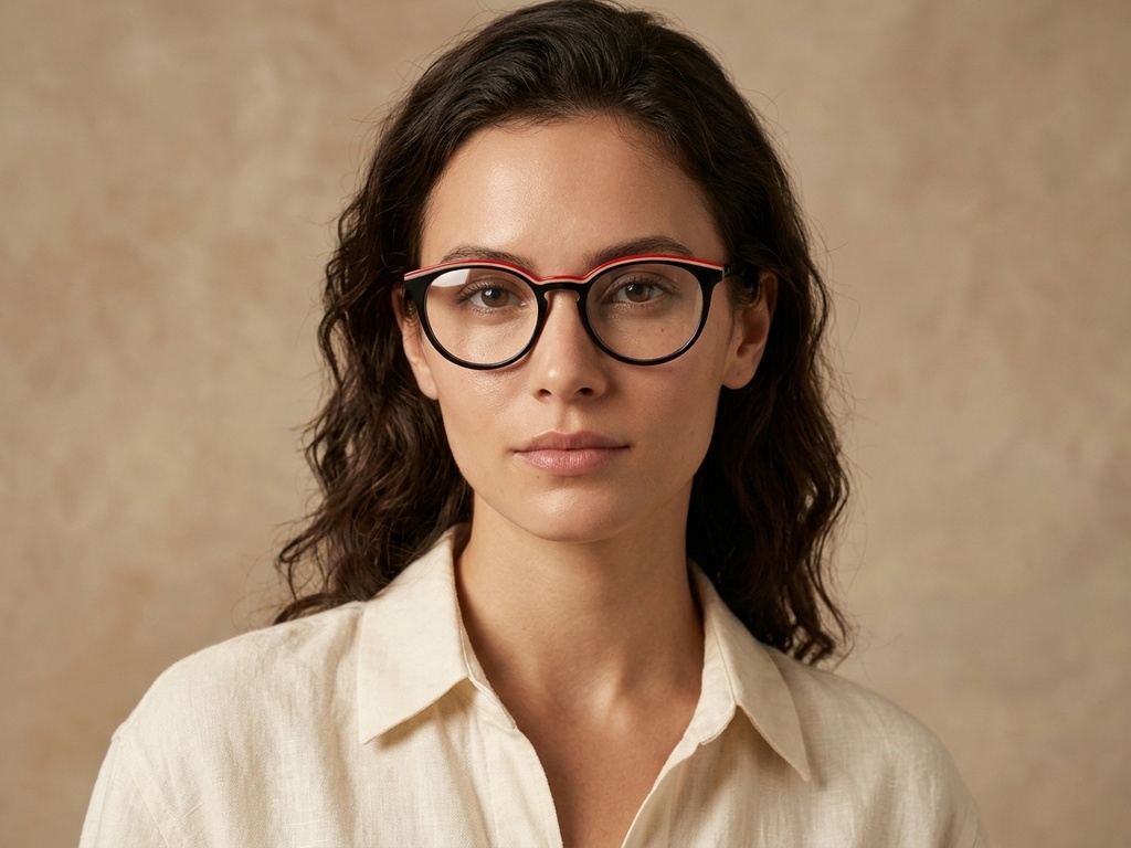 BS0218-0492_Black_Round_Acetate_Glasses-tryon_female