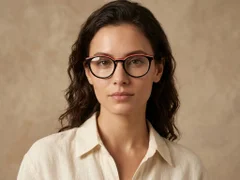 BS0218-0492_Black_Round_Acetate_Glasses-tryon_female