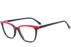 BS0218-0500_Black_Rectangular_Acetate_Glasses_corner