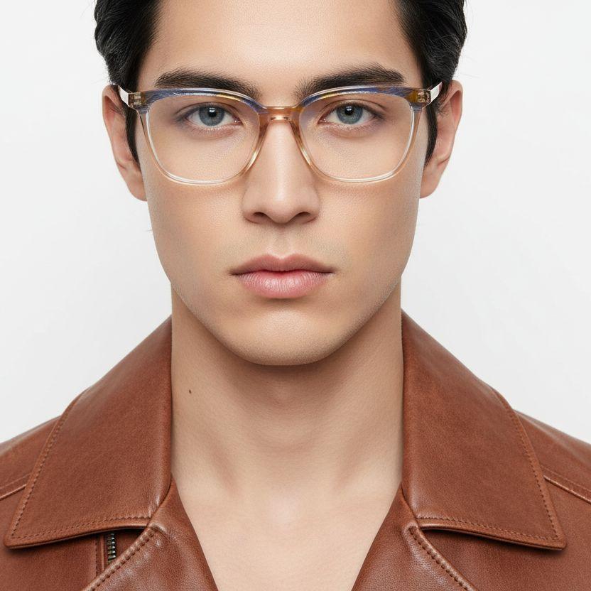 bs0218-0502_brown_rectangular_acetate_glasses_model