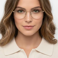 BS0406-0008_Golden_Oval_Metal_Glasses_model