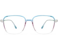 BS0406-0016_Blue_Rectangular_TR90_Glasses_front