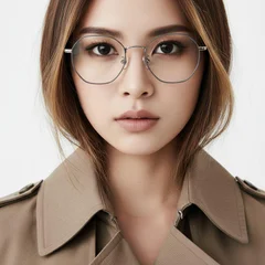 BS0406-0017_Blue_Geometric_Metal_Glasses_model