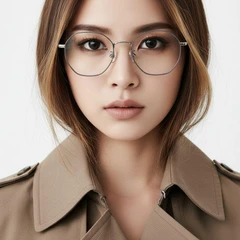 BS0406-0017_Blue_Geometric_Metal_Glasses_model