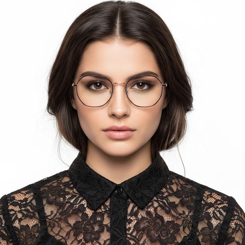 BS0406-0019_Black_Geometric_Metal_Glasses_model