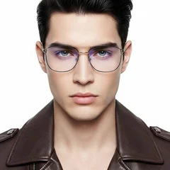 BS0406-0024_Black_Rectangular_TR90_Glasses_model
