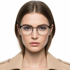 BS0406-0037_Grey_Semi-rimless_Metal_Glasses_model
