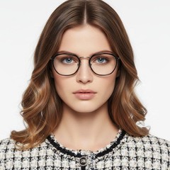 BS0406-0048_Black_Rectangular_Metal_Glasses_model