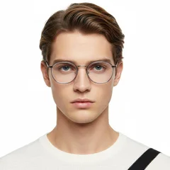 BS0406-0049_Grey_Rectangular_Metal_Glasses_model