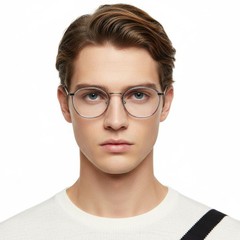 BS0406-0049_Grey_Rectangular_Metal_Glasses_model