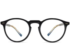 BS0406-0054_Black_Oval_TR90_Glasses_front