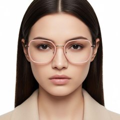 BS0406-0065_Pink_Rectangular_Metal_Glasses_model