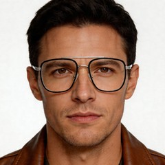 bs0406-0067_silver_aviator_metal_glasses_model
