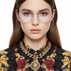 BS0406-0096_Silver_Geometric_Metal_Glasses_model